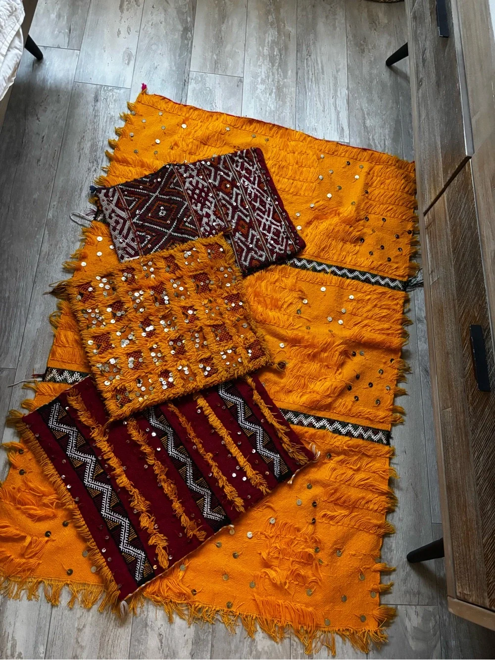 Moroccan Handmade Pillow Cover